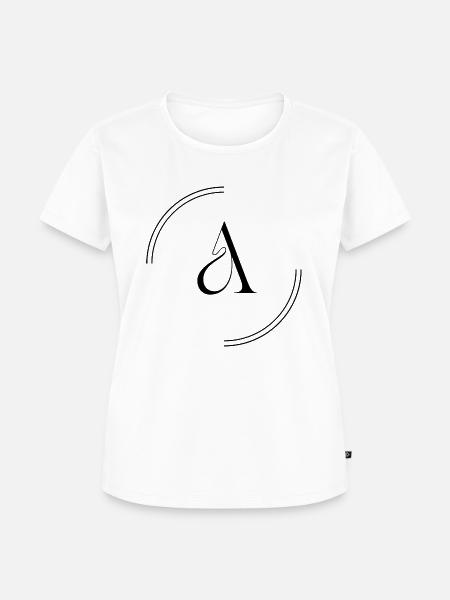Buchstabe A - Frauen Premium Bio T-Shirt - Weiß