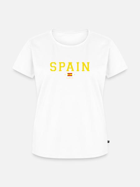 Spain - Frauen Premium Bio T-Shirt - Weiß
