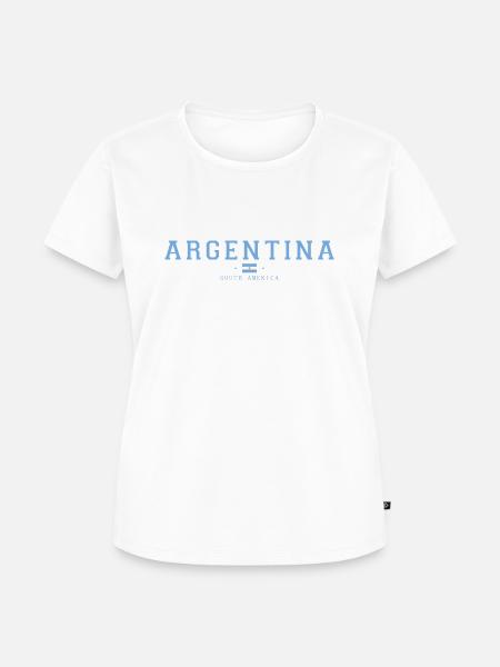 Argentina - Frauen Premium Bio T-Shirt - Weiß
