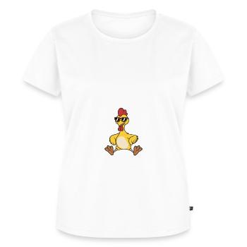 Try To Hendl This - Frauen Premium Bio T-Shirt - Weiß - Vorne - AI Model Female 172 dark (172cm)