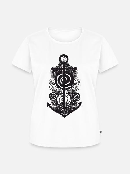 Anchor - Frauen Premium Bio T-Shirt - Weiß