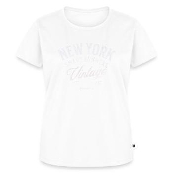 New Yorker Smart Runners Vintage Club - Frauen Premium Bio T-Shirt - Weiß - Vorne - AI Model Female 172 dark (172cm)