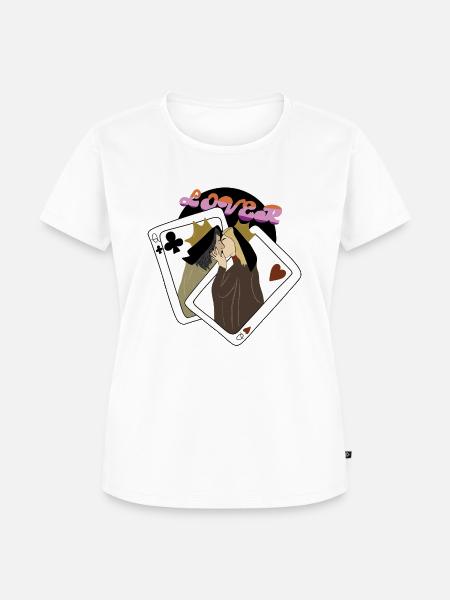 Liebhaber - wlw - Frauen Premium Bio T-Shirt - Weiß