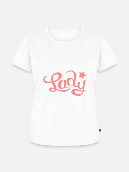 boss lady - Frauen Premium Bio T-Shirt - Weiß