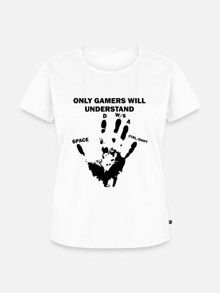 Gamer PC Online - Frauen Premium Bio T-Shirt - Weiß