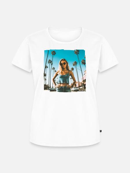 California Lifestyle - Frauen Premium Bio T-Shirt - 