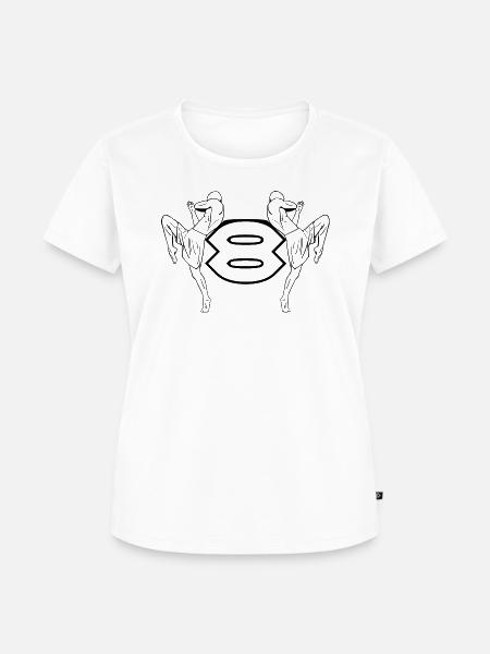 Thai Boxen - Frauen Premium Bio T-Shirt - Weiß
