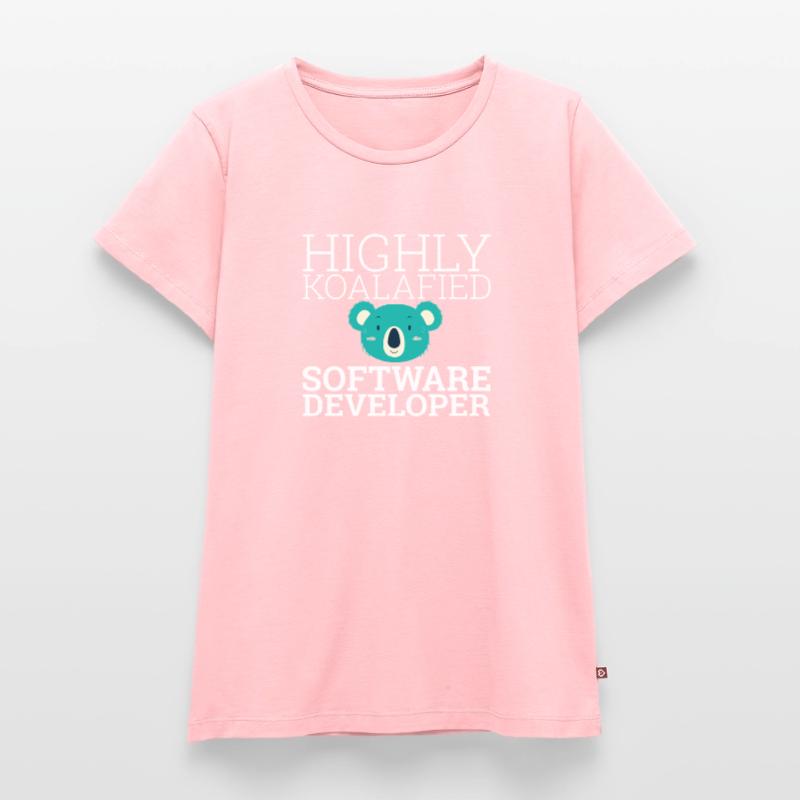 "Software Developer Koalafied | Programmierer" Frauen Premium Bio T-Shirt
