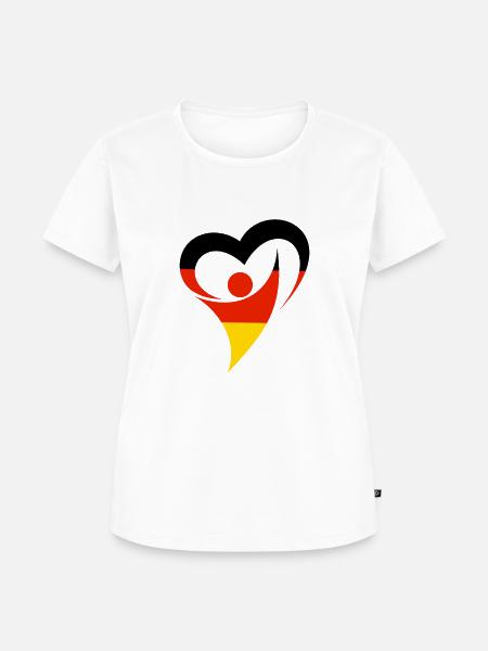 Deutschland - Frauen Premium Bio T-Shirt - Weiß