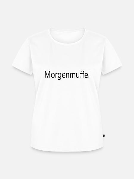 Morgenmuffel - Frauen Premium Bio T-Shirt - Weiß