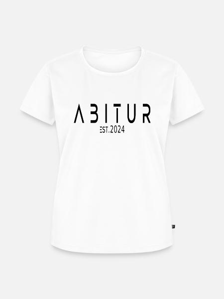Abitur 2024 - Frauen Premium Bio T-Shirt - Weiß