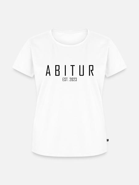 Abitur EST. 2023 - Frauen Premium Bio T-Shirt - Weiß