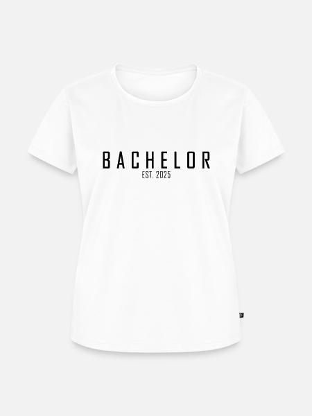 Bachelor est. 2025 - Frauen Premium Bio T-Shirt - Weiß