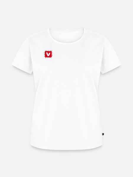 Liebe mit Stacheln ❤ - Frauen Premium Bio T-Shirt - Weiß