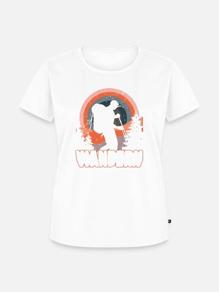 trekking - Frauen Premium Bio T-Shirt - 