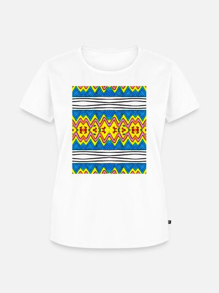 Reflexion - Frauen Premium Bio T-Shirt - Weiß