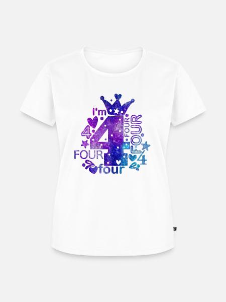 I'm 4 - Frauen Premium Bio T-Shirt - Weiß