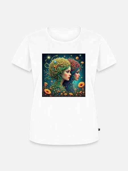 Friends - Frauen Premium Bio T-Shirt - Weiß