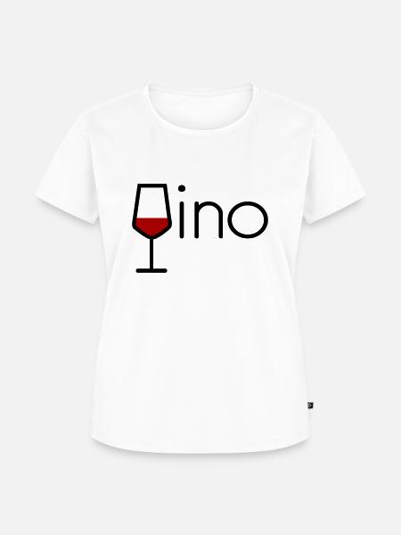 Vino - Frauen Premium Bio T-Shirt - Weiß