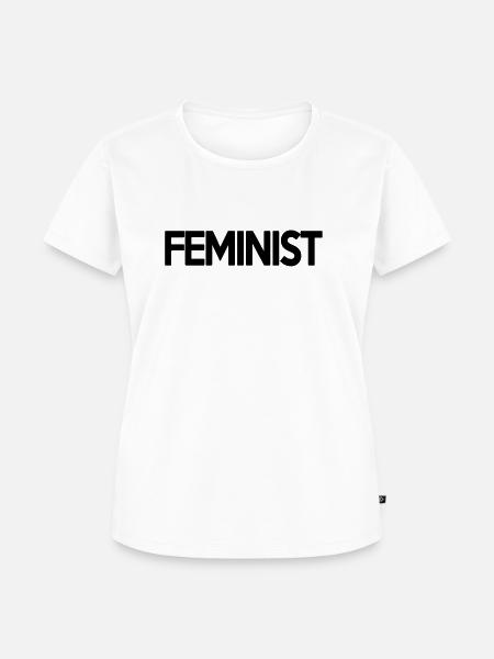Feministin - Frauen Premium Bio T-Shirt - Weiß
