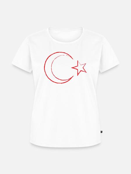 Die Türkei - Frauen Premium Bio T-Shirt - Weiß