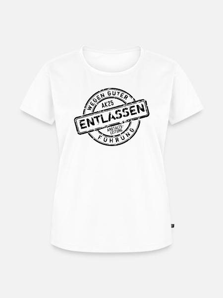 ABSCHLUSS 2025 - ABSCHLUSSKLASSE - ABSCHLUSSPRÜFUN - Frauen Premium Bio T-Shirt - Weiß