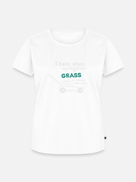 Mähen Sie das Gras - Frauen Premium Bio T-Shirt -