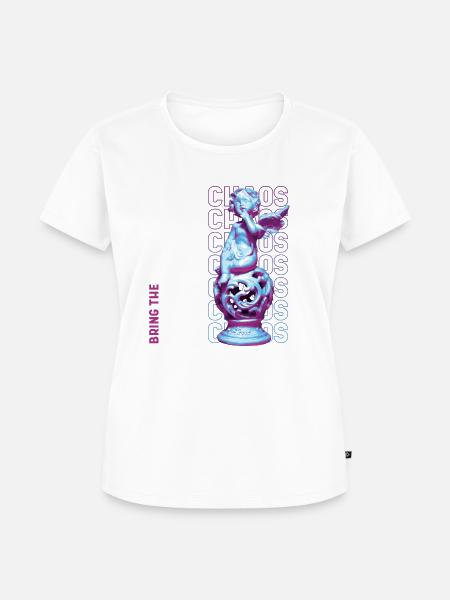 Chaos - Frauen Premium Bio T-Shirt - Weiß