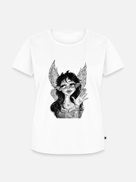 Fee - Frauen Premium Bio T-Shirt - Weiß