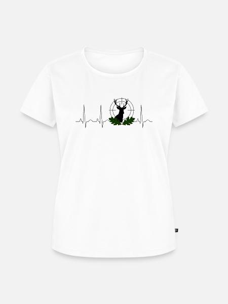Jagd - Frauen Premium Bio T-Shirt - Weiß
