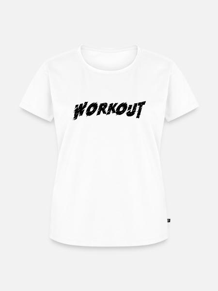 Workout - Frauen Premium Bio T-Shirt - Weiß
