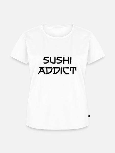 Sushi Addict - Frauen Premium Bio T-Shirt - Weiß