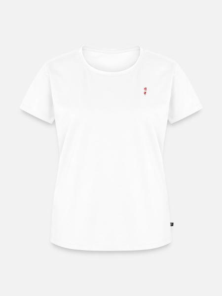 Kalligrafie - Frauen Premium Bio T-Shirt - Weiß