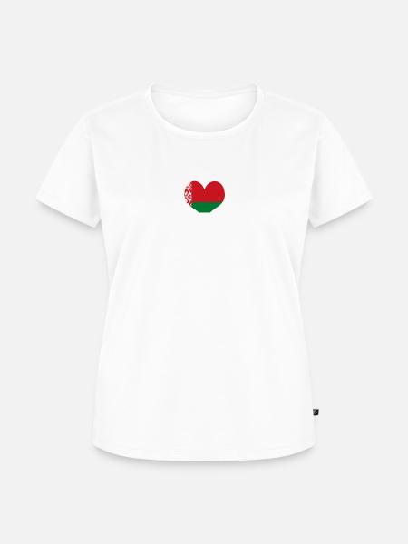 BELARUS - Frauen Premium Bio T-Shirt - Weiß
