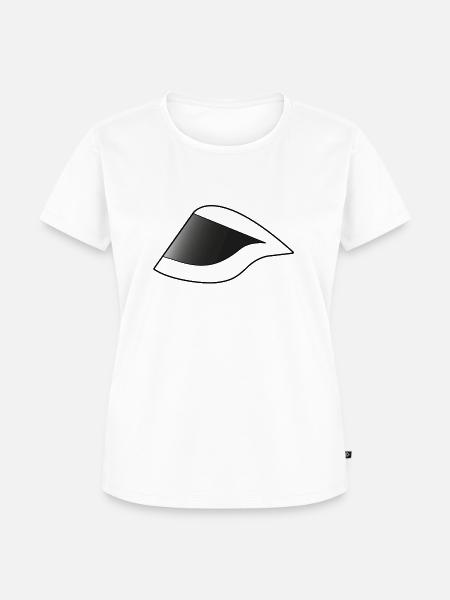 Race Helmet - Frauen Premium Bio T-Shirt - Weiß