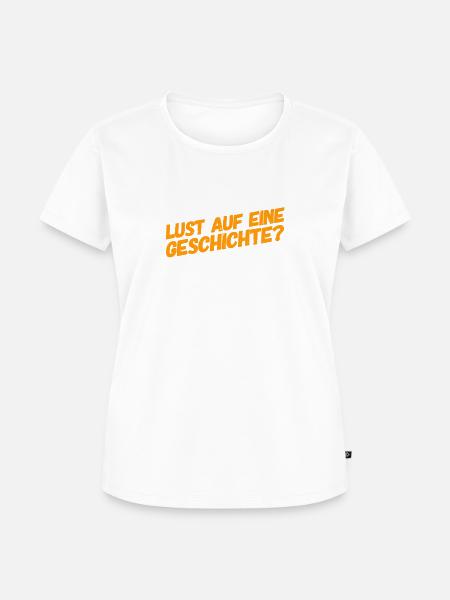 Geschichte? - Frauen Premium Bio T-Shirt - Weiß