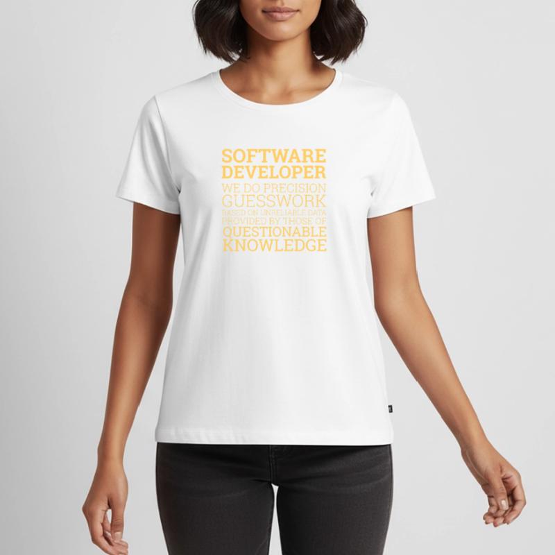 "Software Developer" | Programmer Women's Premium Organic T-shirt