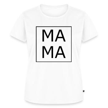 Mama Mama - Frauen Premium Bio T-Shirt - Weiß - Vorne - AI Model Female 172 dark (172cm)