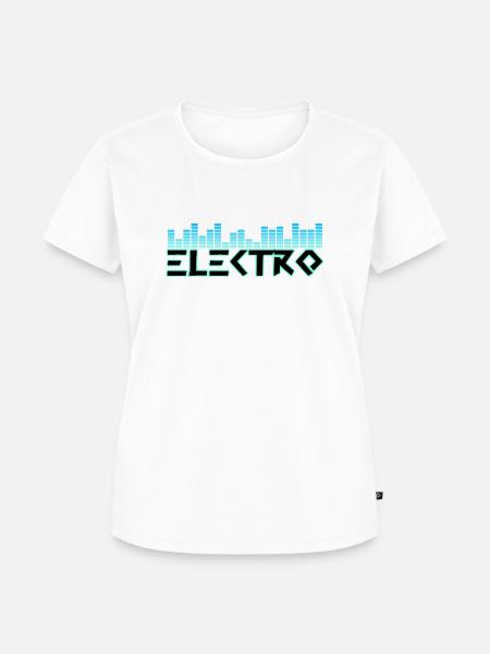Electro - Frauen Premium Bio T-Shirt - Weiß