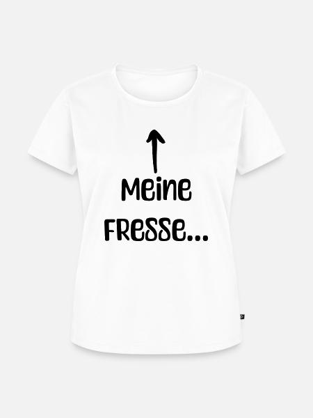 Meine Fresse... - Frauen Premium Bio T-Shirt - Weiß