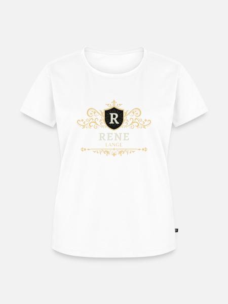 Rene - Frauen Premium Bio T-Shirt - Weiß