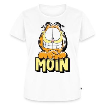 Garfield Moin - Frauen Premium Bio T-Shirt - Weiß - Vorne - AI Model Female 172 dark (172cm)