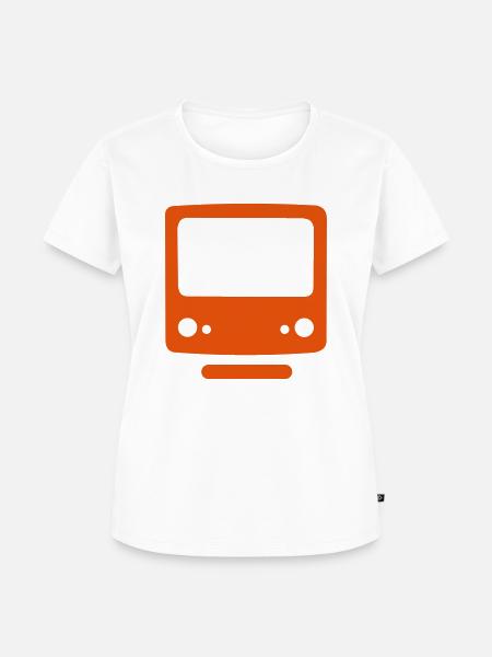 U-bahn - Frauen Premium Bio T-Shirt - Weiß