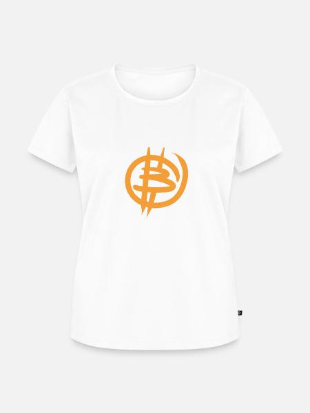 Bitcoin - Frauen Premium Bio T-Shirt - Weiß