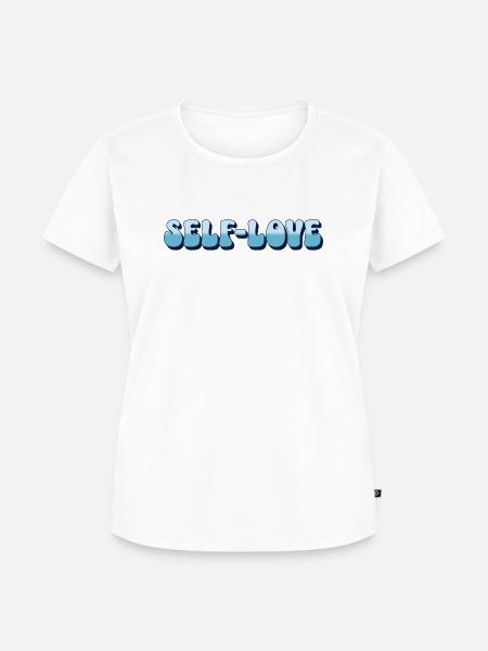 Selbstliebe-Affirmationen - Frauen Premium Bio T-Shirt - Weiß
