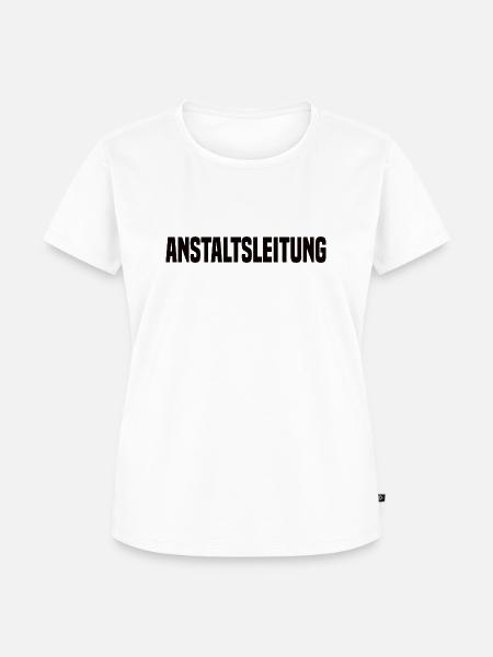 Anstaltsleitung - Frauen Premium Bio T-Shirt - Weiß