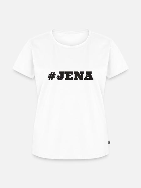 #Jena Ostdeutschland - Frauen Premium Bio T-Shirt - Weiß