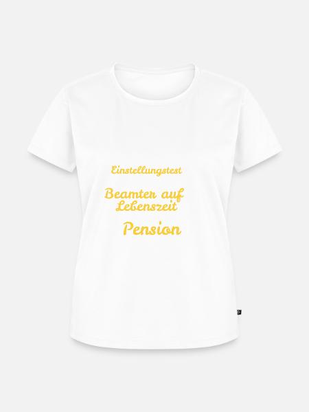 Beamter auf Lebenszeit - Frauen Premium Bio T-Shirt -