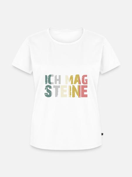 Ich mag Steine - Frauen Premium Bio T-Shirt -