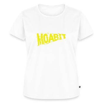 Berlin Moabit T-Shirt - Frauen Premium Bio T-Shirt - Weiß - Vorne - AI Model Female 172 dark (172cm)